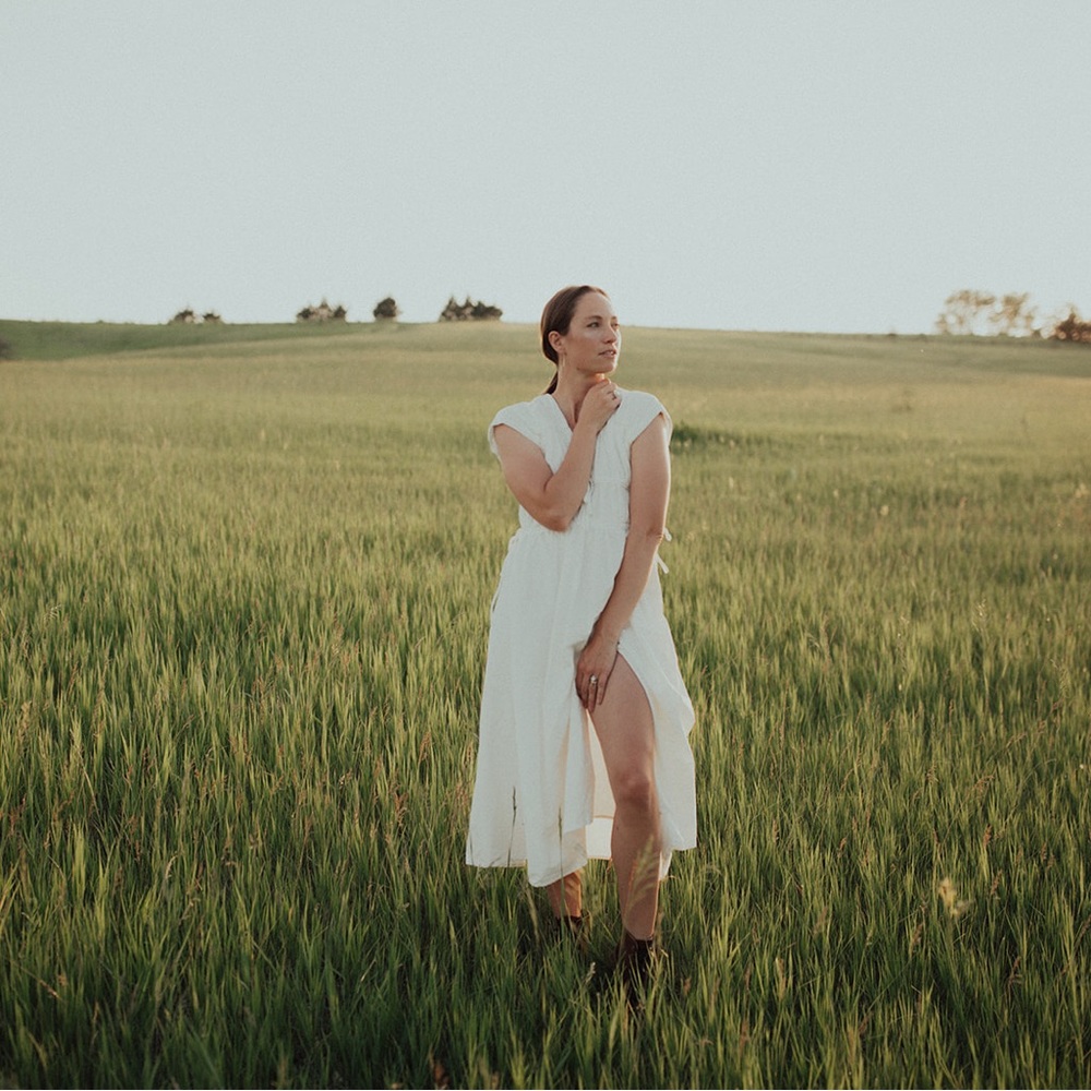 White summer dresss